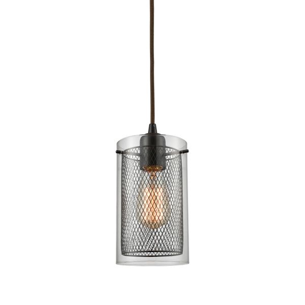 Brant 5'' Wide 1-Light Mini Pendant - Oil Rubbed Bronze