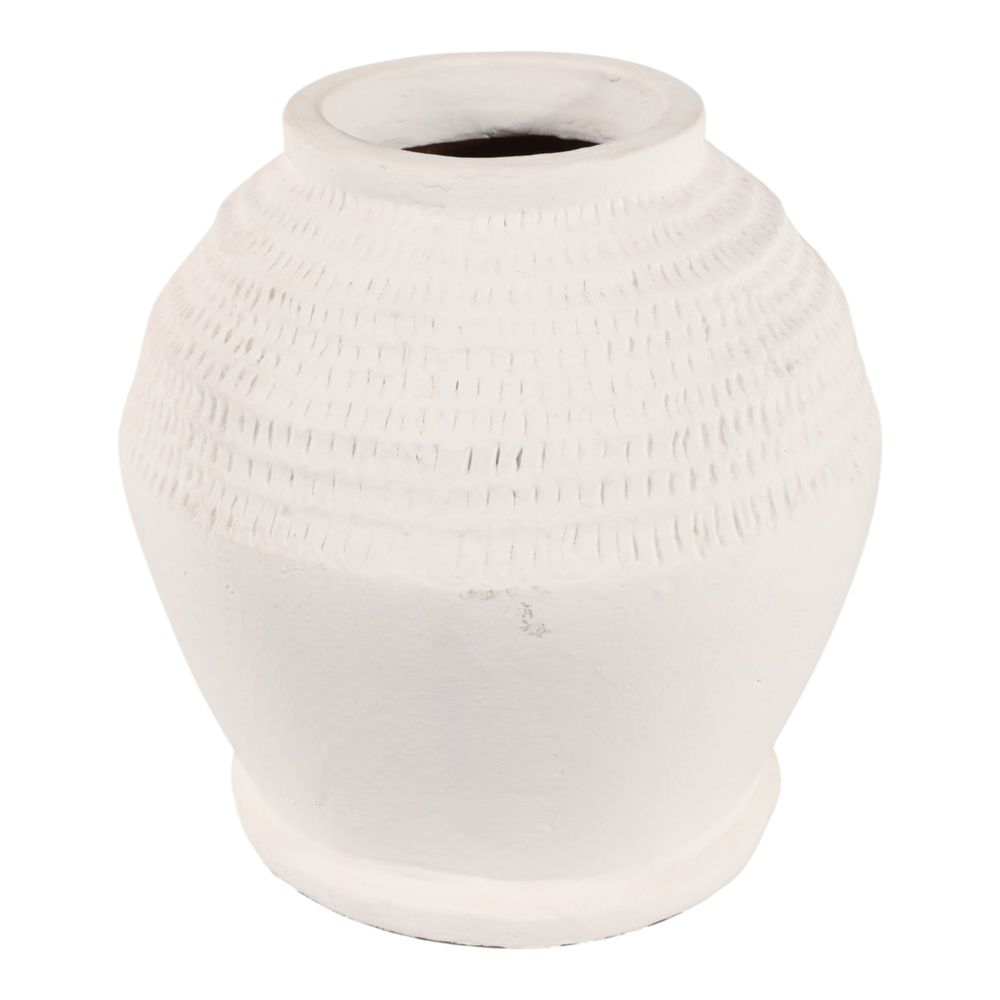 ROWANWORTH WHITE VASE 12 (IN)