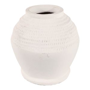 ROWANWORTH WHITE VASE 12 (IN) 6