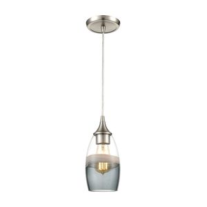 Sutter Creek 5'' Wide 1-Light Mini Pendant - Satin Nickel 1