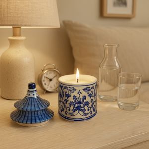 DUNEHOLM PLUMERIA CANDLE 8 (IN) 10