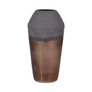 DAYTONSHAW BRONZE GLASS VASE 14 (IN) 1