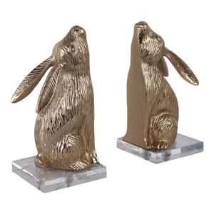 GARRETTSHAW SET OF 2 GOLD DECOR 9 (IN) 4
