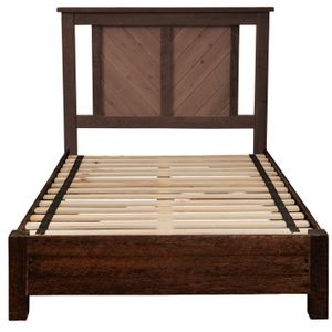 WoodShop Carriage House Bed with Rail System - Cal King 5
