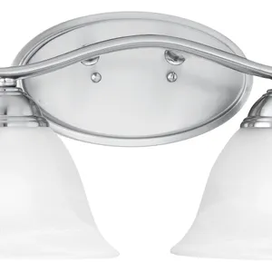 Prestige 17'' Wide 2-Light Vanity Light - Brushed Nickel 3