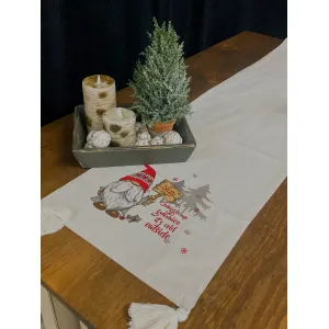 Christmas Gnome Runner 14x56in 1