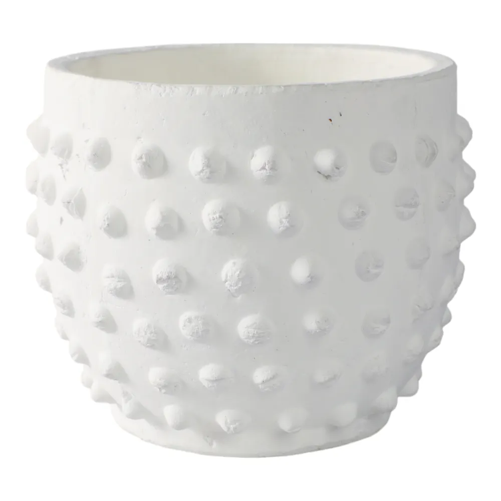 JUNELAKE WHITE PLANTER 6 (IN)