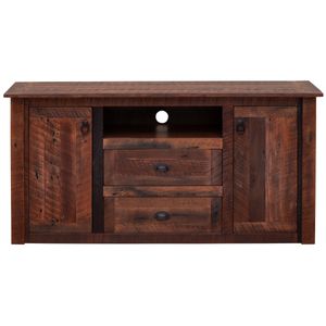Barnwood Widescreen Television Stand 4