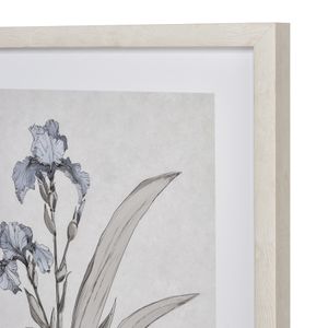 Stems I Framed Wall Art - Cream 4