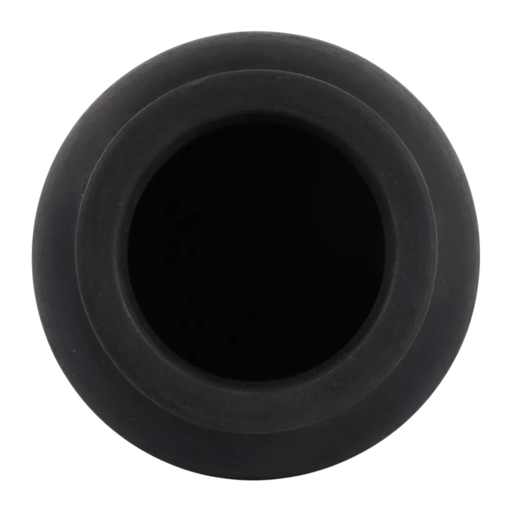 HAWLEYWORTH BLACK VASE 7 (IN)