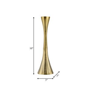 ALBAWICK BROWN CANDLE HOLDER 11 (IN) 10