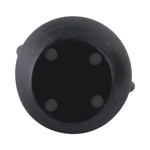 SHERMANCLIFF BLACK VASE 12 (IN) 9