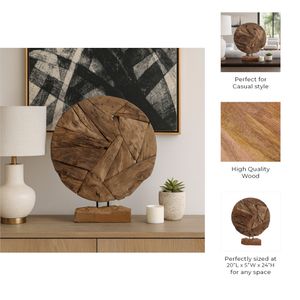 ESSEXGATE BROWN DECOR 24 (IN) 10