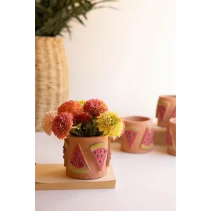 Clay Watermelon Container / Short 1