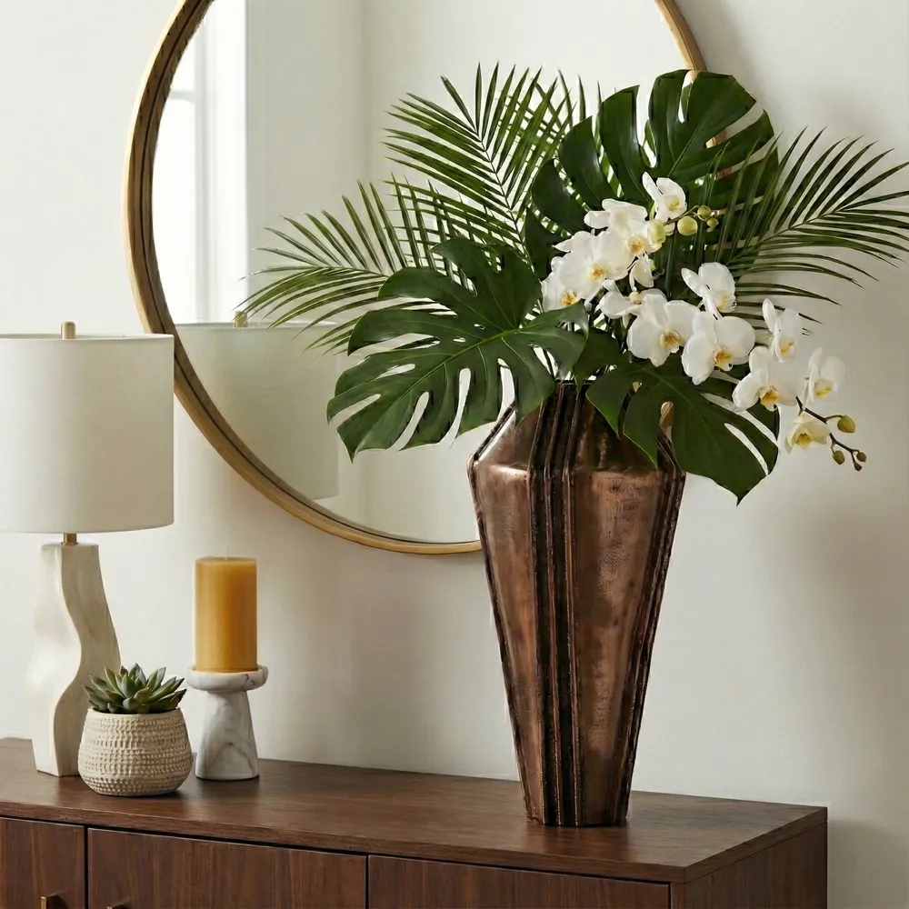 TILTONCROSS BRONZE VASE 22 (IN)