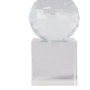 MERCERGROVE CLEAR CANDLE HOLDER 12 (IN) 6
