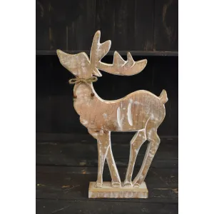 Whitewashed Deer 10x13in 3