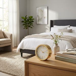 LEILABROOK GOLD CLOCK 5 (IN) 2
