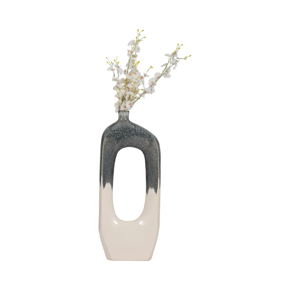 BRICE BLUE VASE 26 (IN)