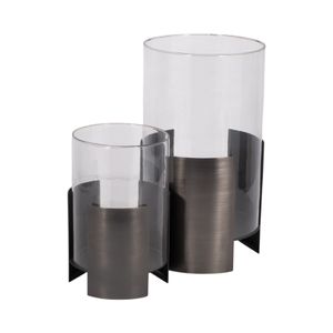 ELTONGATE SET OF 2 GRAY HURRICANE 14 (IN) 5
