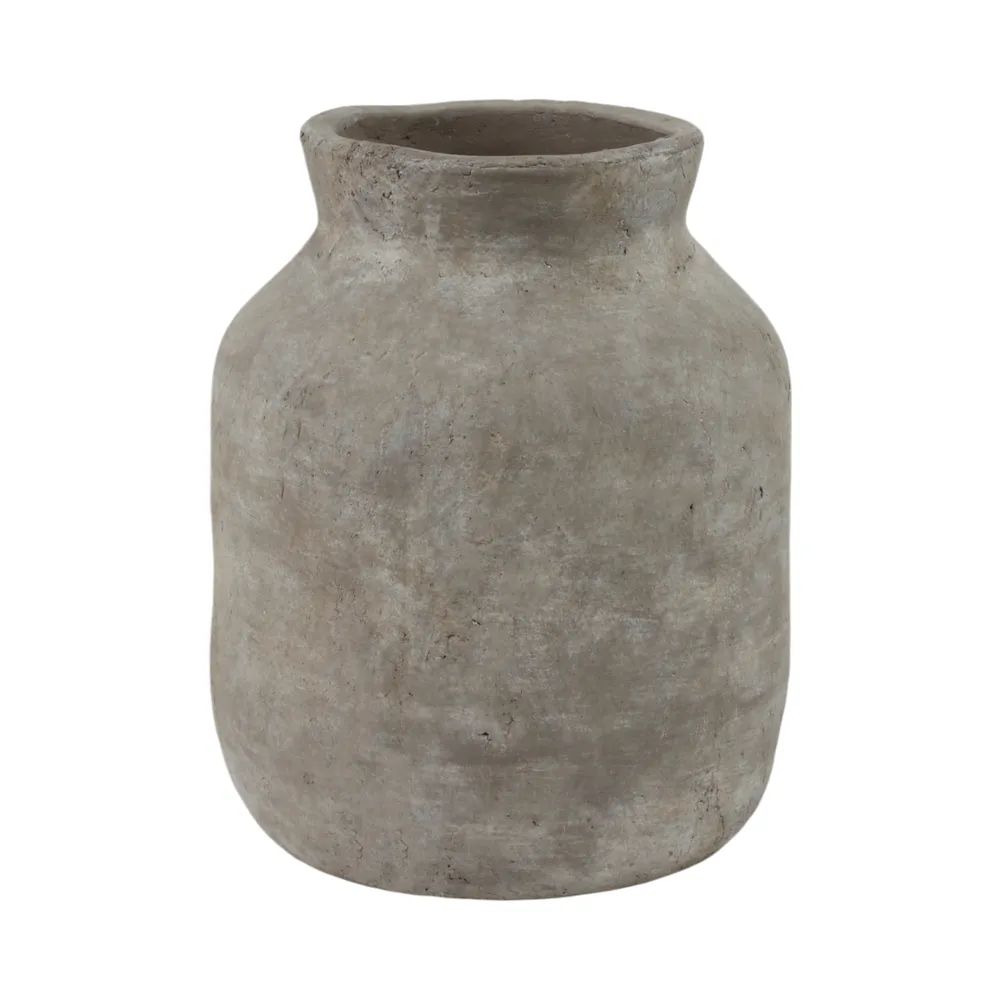 CHILTONLAKE GRAY VASE 12 (IN)