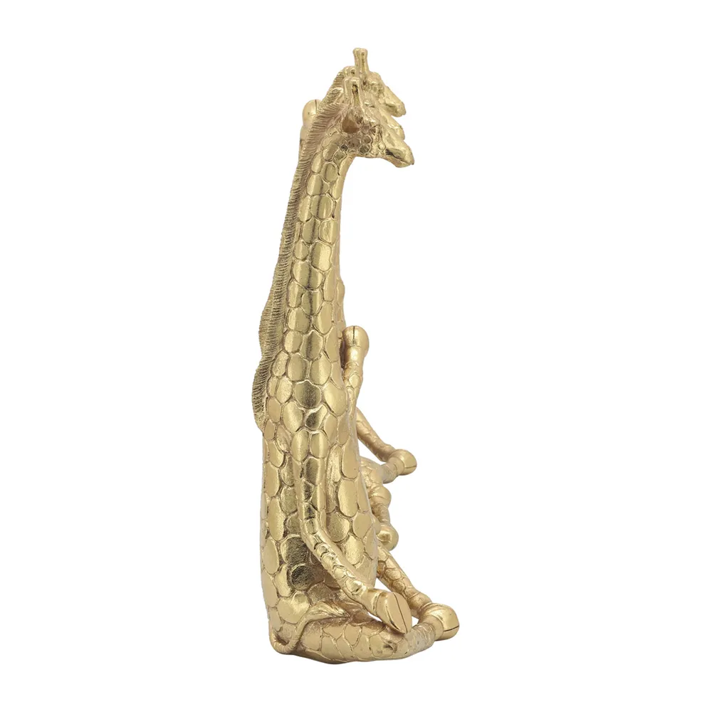 DRAPERWOOD SET OF 3 GOLD DECOR 12 (IN)
