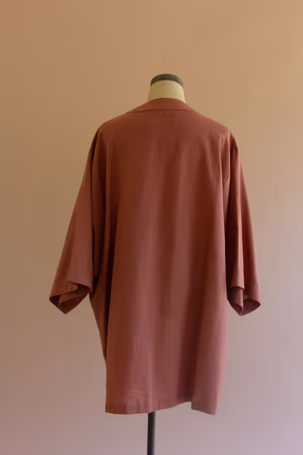 Short Kimono with Front Pockets - Sienna