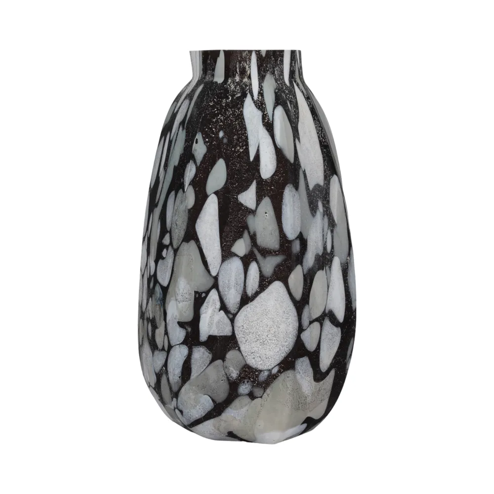 GAIGEMILL GRAY GLASS VASE 20 (IN)