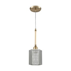 Compartir 6'' Wide 1-Light Mini Pendant - Polished Nickel 5