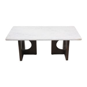 BISHOPWORTH WHITE COFFEE TABLE 19 (IN) 5
