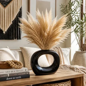 DENNINGGATE BLACK VASE 11 (IN) 2