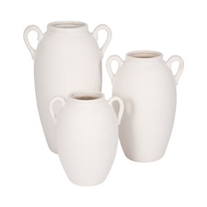 LAYLAFORD WHITE VASE 10 (IN) 9