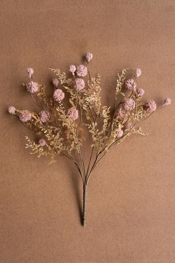 Artificial Pink Melaleuca Spray