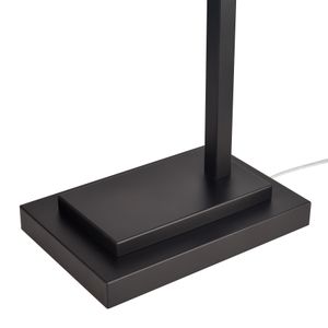 Baitz 62.5'' High 1-Light Floor Lamp - Matte Black 6