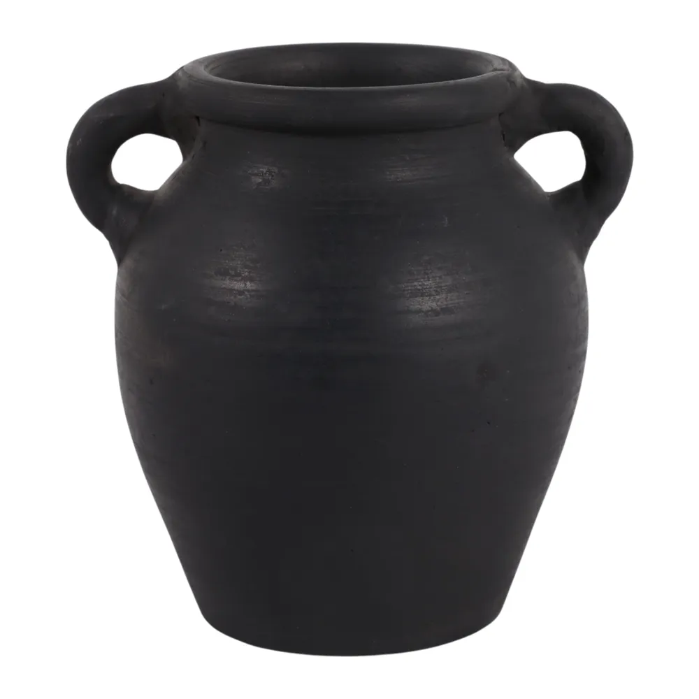 DRAKEWELL BLACK VASE 7 (IN)