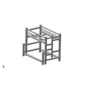 Voyageur Bunk Bed - Double/Single - Ladder Left - Natural 6