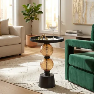 BROCKWAY BLACK TABLE 22 (IN) 11