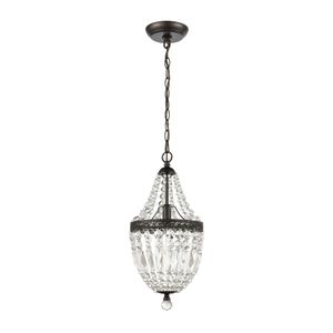Morley 8.25'' Wide 1-Light Mini Pendant - Dark Bronze 2