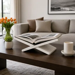 HAVENRUN WHITE BOOKSTAND 5 (IN) 11