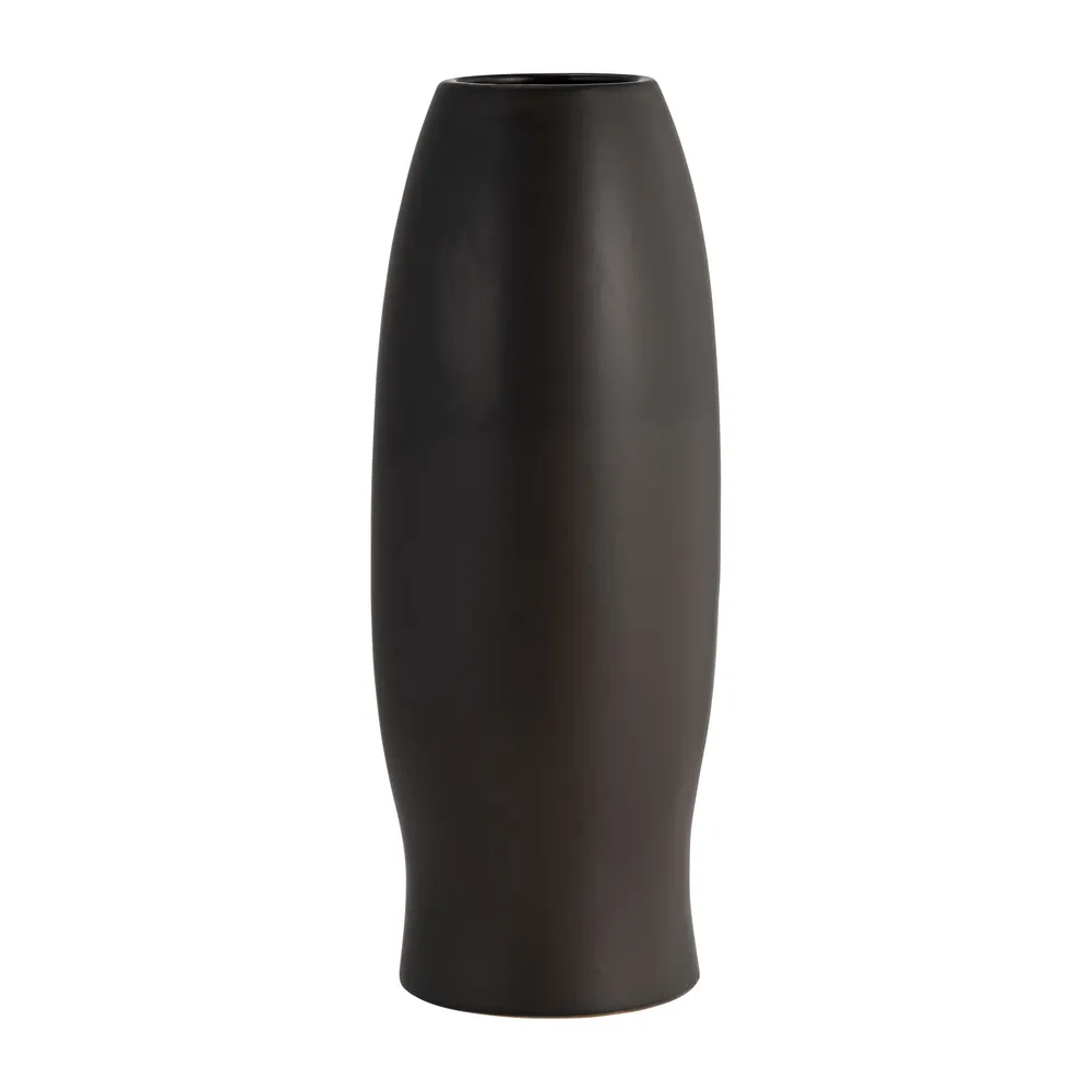NELSONSHAW BLACK VASE 14 (IN)