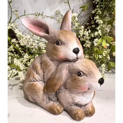 Bunny Pair 3.5x3.7in