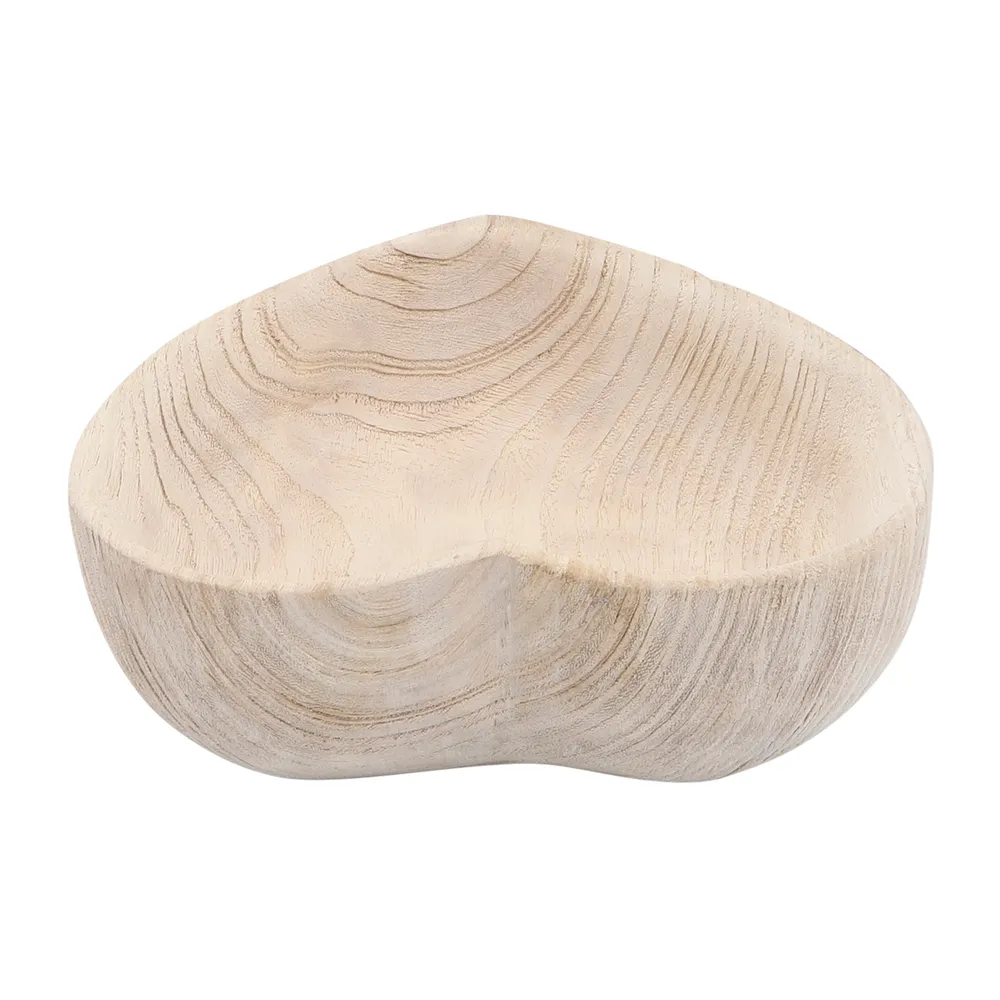 DASHLAKE SET OF 2 BROWN BOWLS 3 (IN)