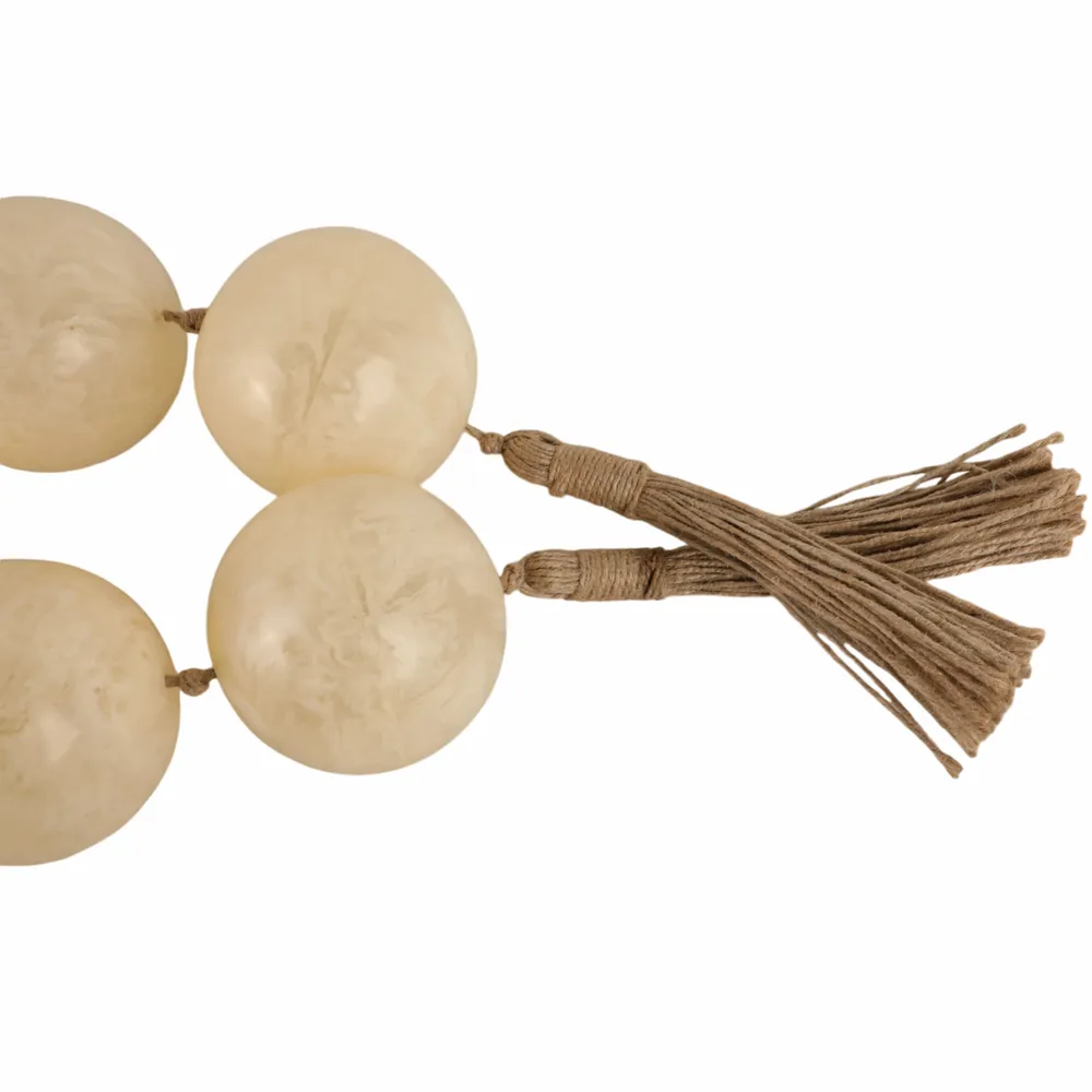 HEYDONBURN WHITE BEAD 3 (IN)