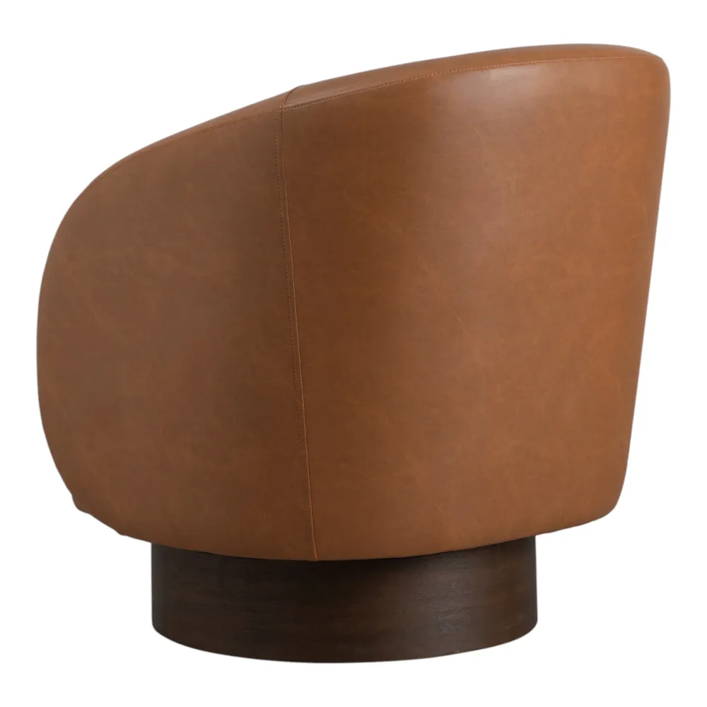LEOWICK BROWN CHAIR 33 (IN)
