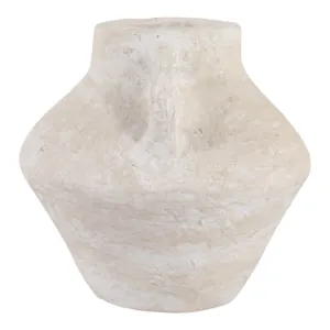 FERRIS WHITE VASE 7 (IN) 5