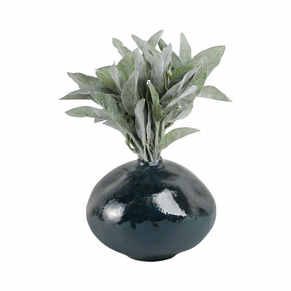 MILLERBEACH BLUE VASE 9 (IN)