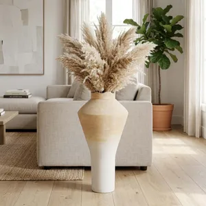 ELDERSHAW WHITE VASE 34 (IN) 2