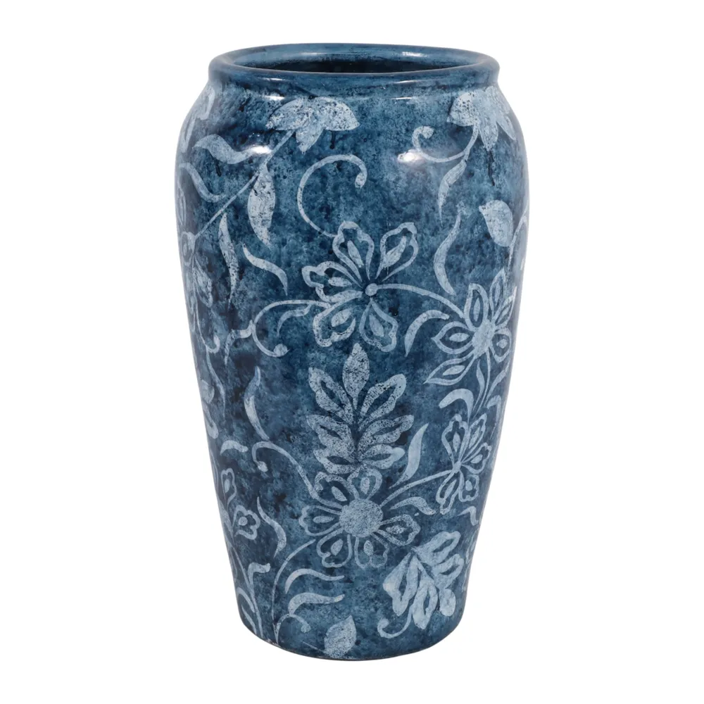 NOLANFORD BLUE VASE 14 (IN)