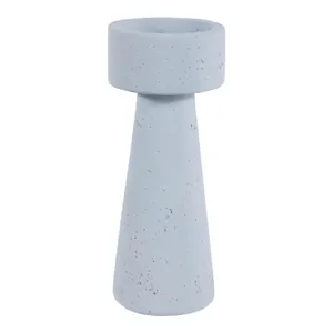 CARLIN BLUE CANDLE HOLDER 10 (IN) 1