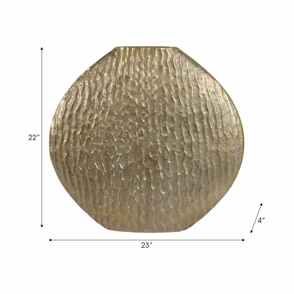 DUNBARFIELD GOLD VASE 22 (IN)